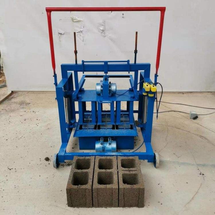 Diesel Laying Concrete Block Machine Price Interlocking Manual Brick Making Machinery