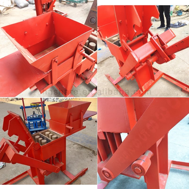 Interlocking Bricks Making Machine Manual Interlocking Brick Mold Making Machine