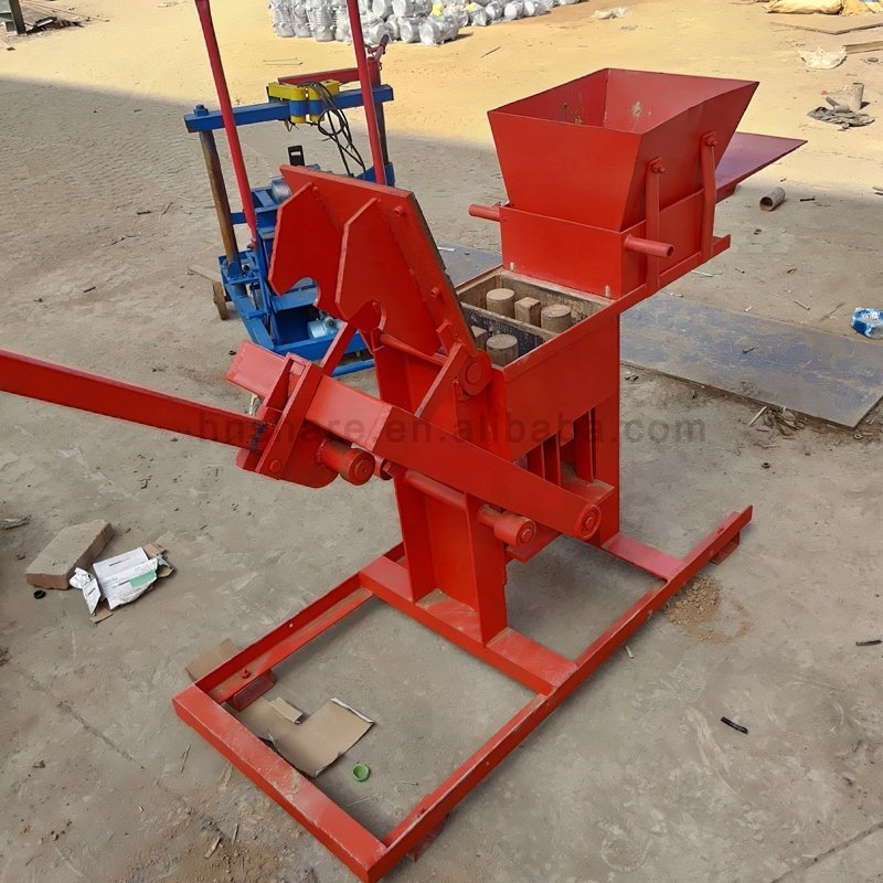 Interlocking Bricks Making Machine Manual Interlocking Brick Mold Making Machine