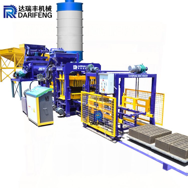 Fully automatic hollow block making machine price large-tonnage price QT8-15 hollow block machine in philippines price list