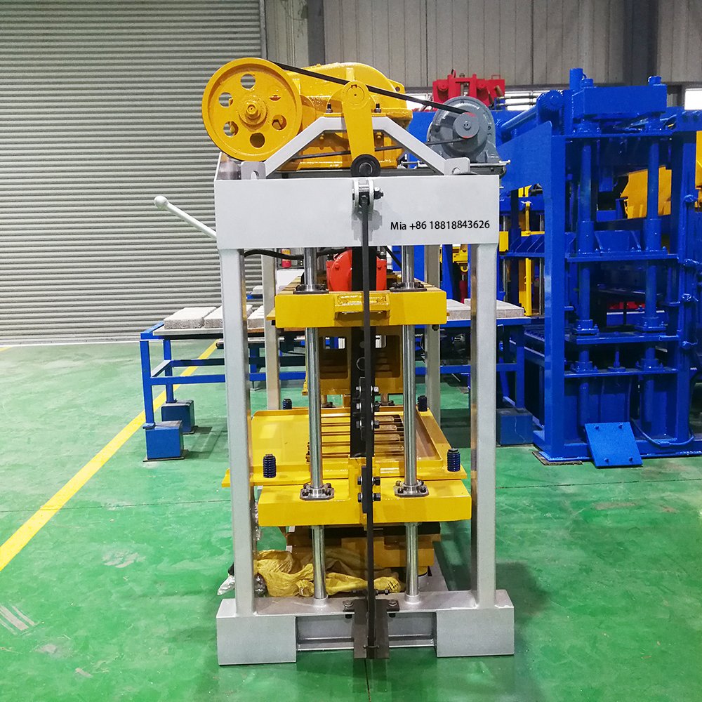 ZCJK QTJ4-40 Concrete paver block machine brick manufacturing machinery