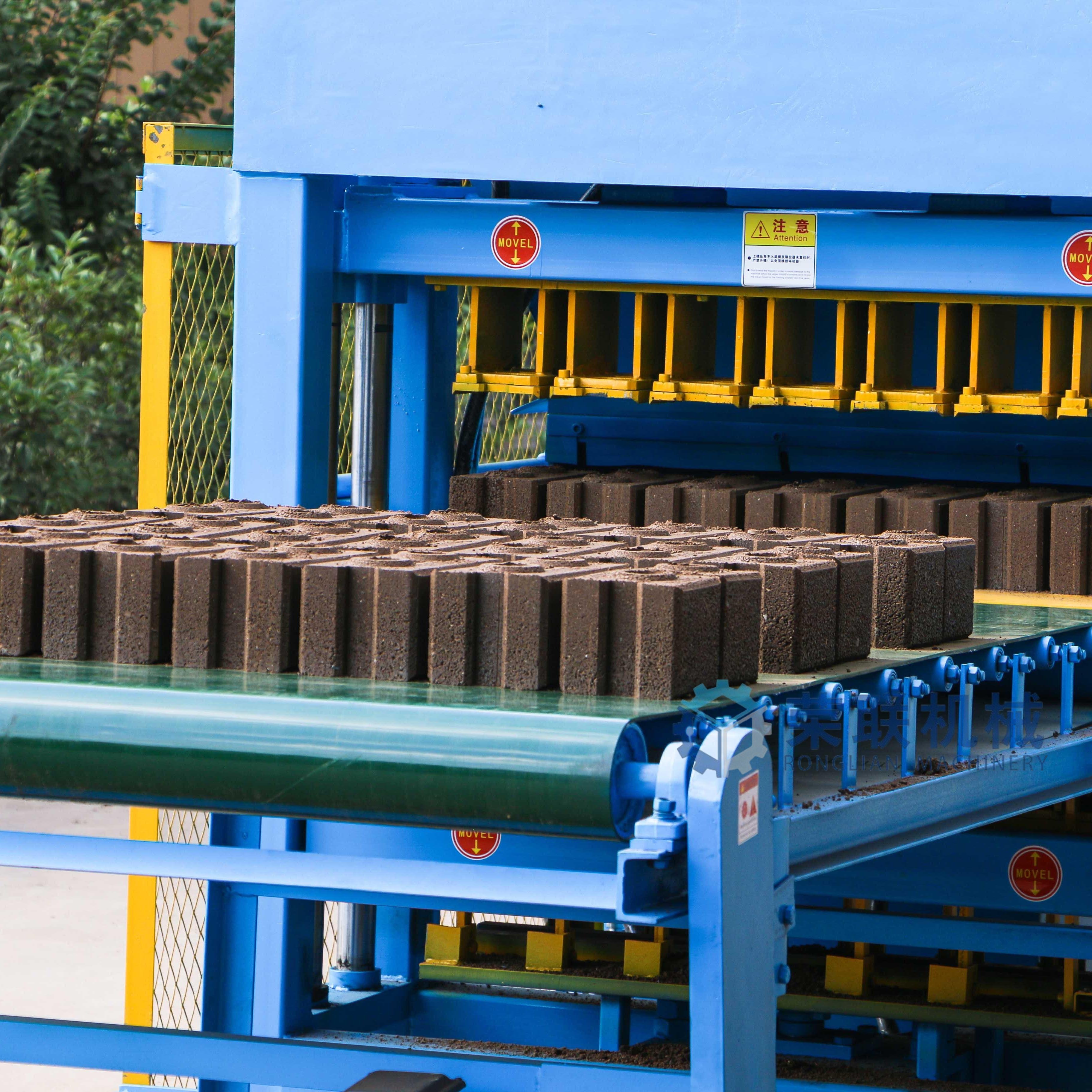 Hot sale brick making machine RL7-10 mud brick making machines
