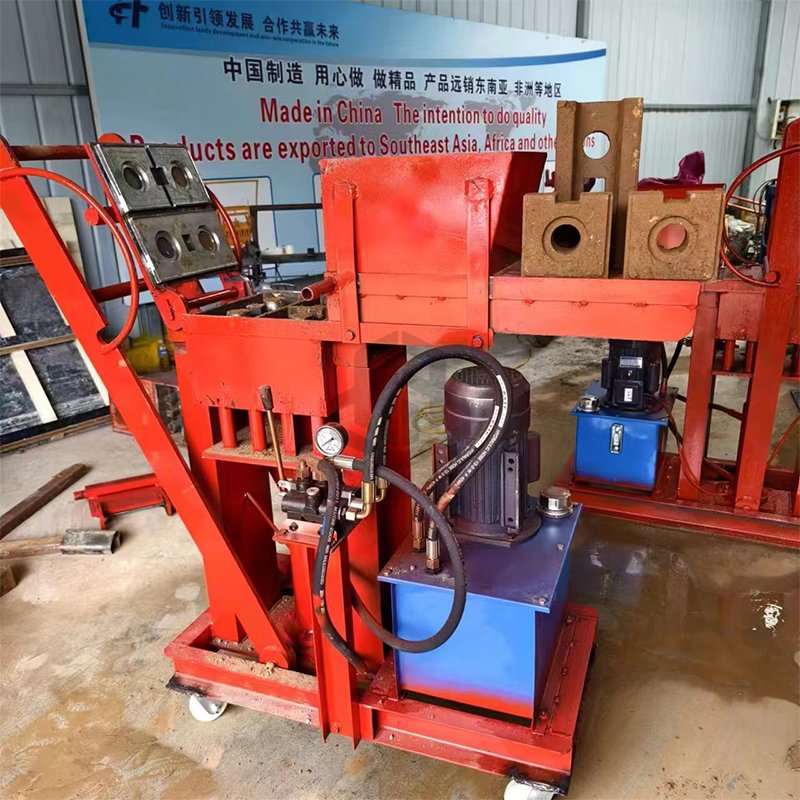Hydraulic clay brick making machine manual interlock building brick mold brick molding types