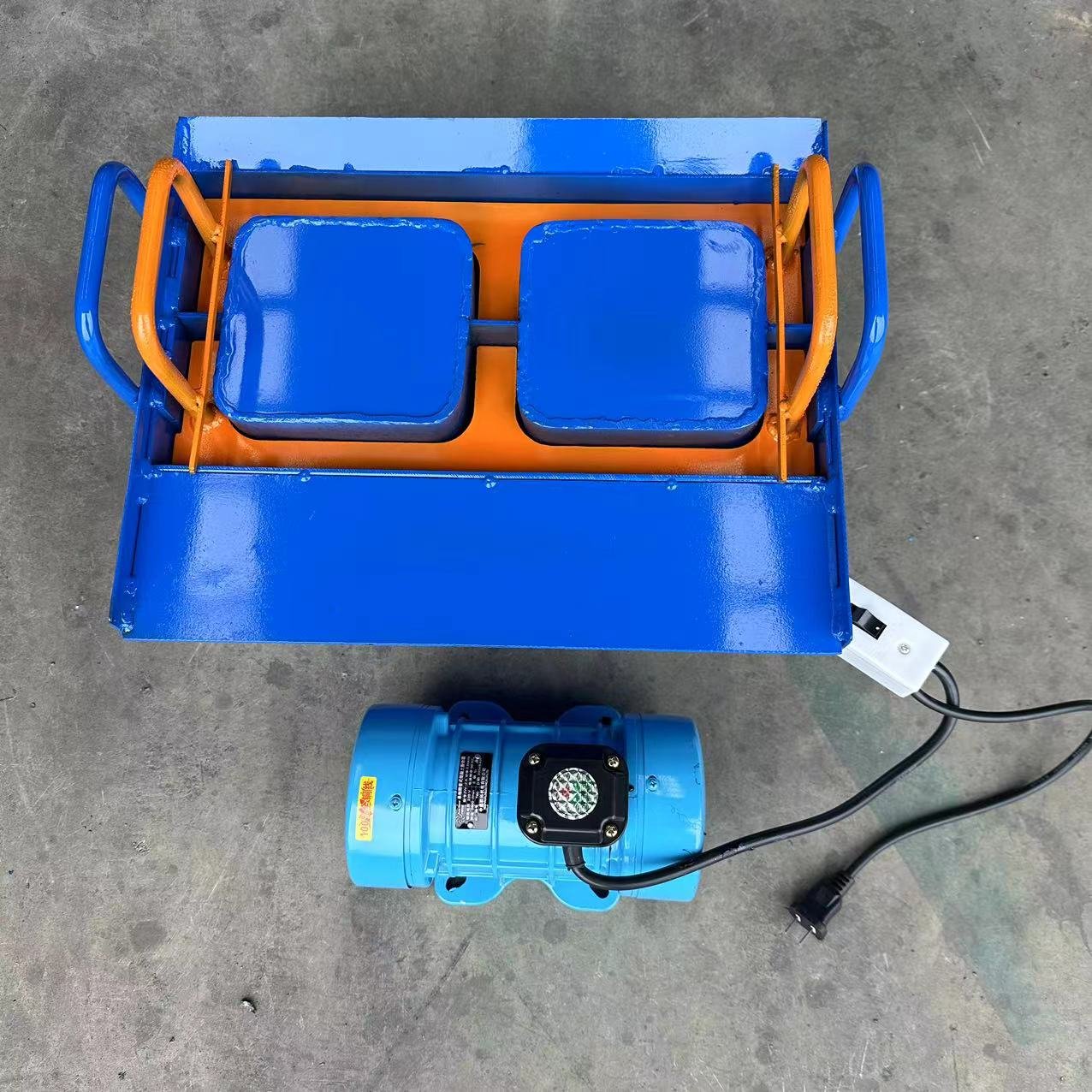 Egg Laying Manual Concrete Cement Block Making Machine Small Hollow Brick & Paving Block Maker for Home Use & Farm 220V"