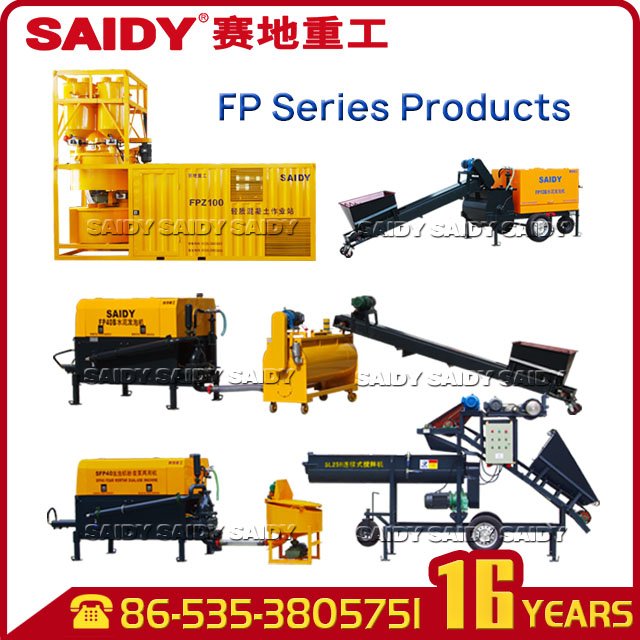 Lightweight Cellular Concrete Foamed Lightweight Concrete Block/Brick Making Machine