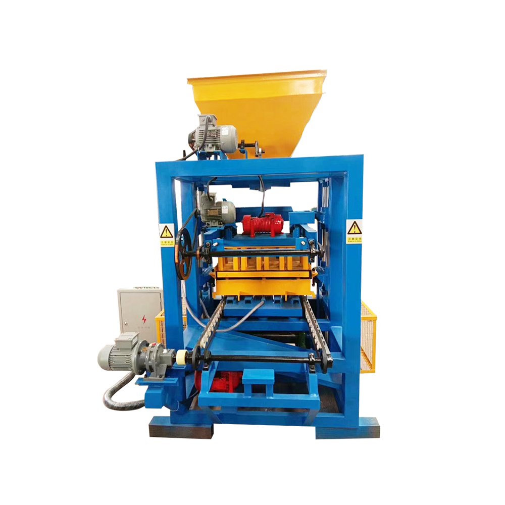 Customized Qt4-24 High Efficiency Semi-Automatic Cement Brick Making Machine