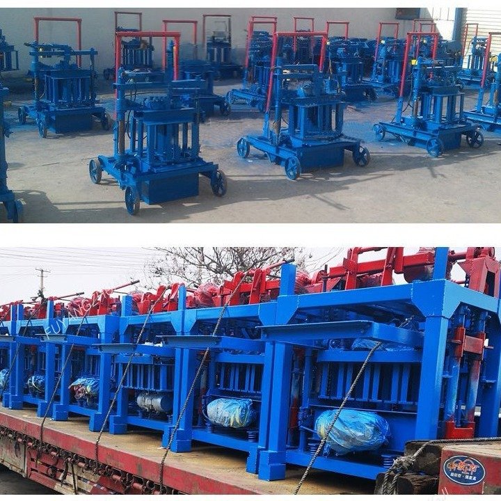 TIEJIA Block Making Machine Semi Automatic Hollow Hallow Concrete Cement Brick Make Machinery