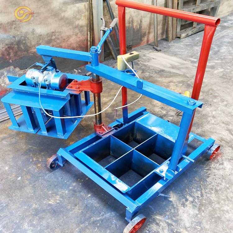 TIEJIA Block Making Machine Semi Automatic Hollow Hallow Concrete Cement Brick Make Machinery