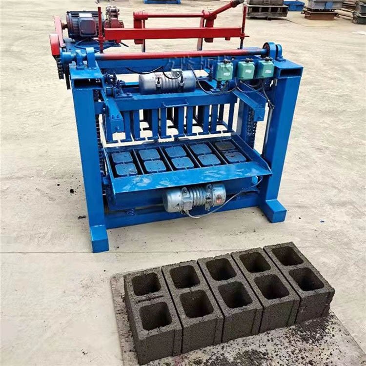 TIEJIA Block Making Machine Semi Automatic Hollow Hallow Concrete Cement Brick Make Machinery