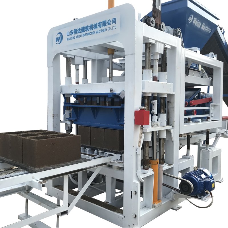 Maquina De Bloques De Cemento Concrete block machine De Brique Automatique Cement Hollow Brick Making Machinery