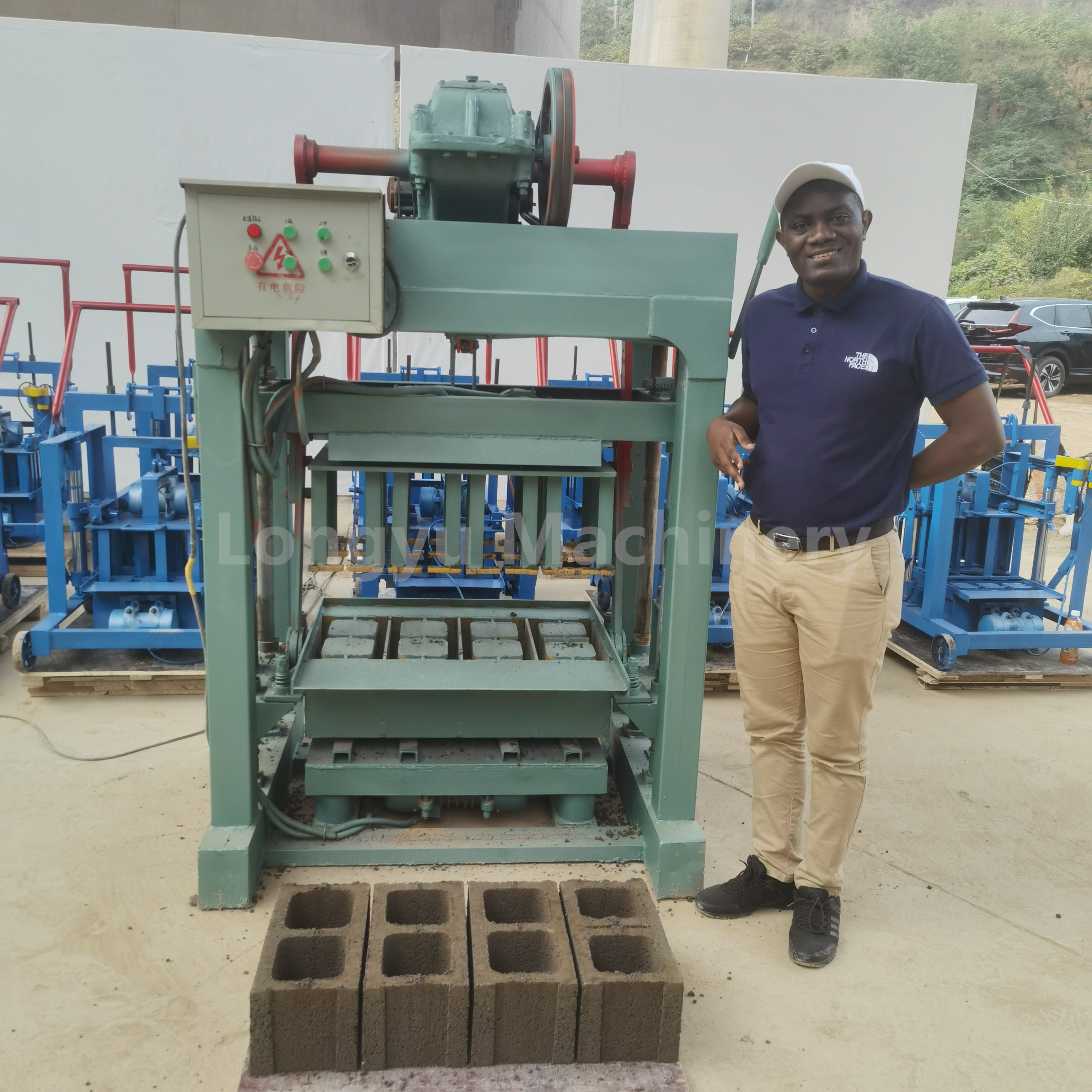 Hot sale Hollow Block Making Machine concrete paver brick block making machine price