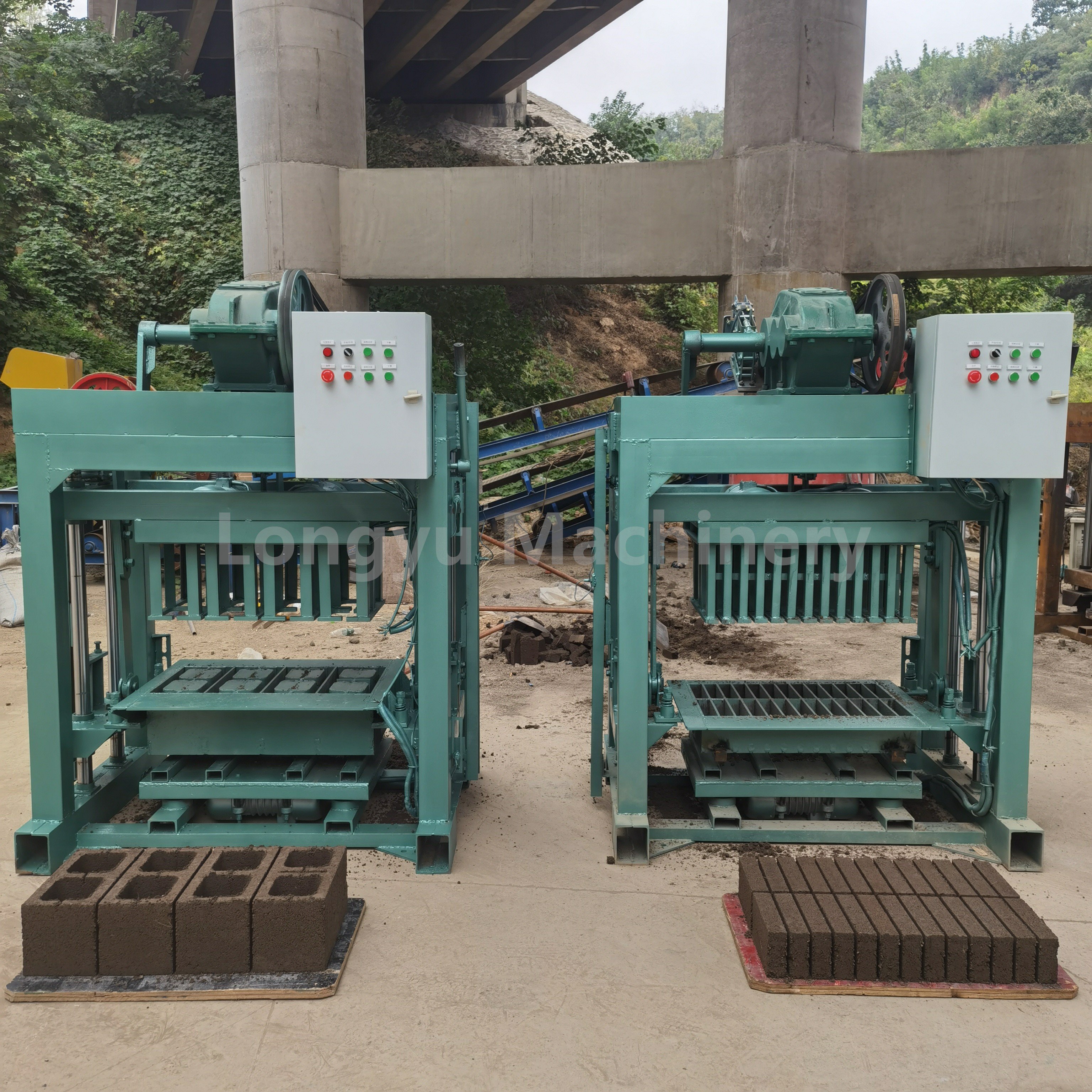 Hot sale Hollow Block Making Machine concrete paver brick block making machine price