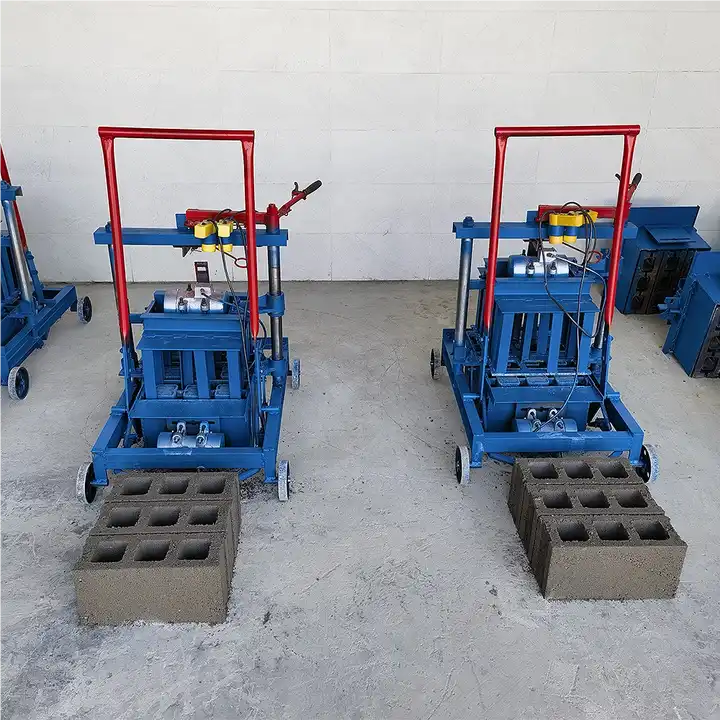QMR2-45 Small Brick Making Machine Semi Automatic Industrial Cement Brick Making Machine
