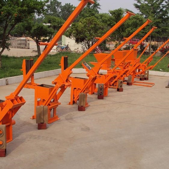 QMR2-40 small clay soil brick making machine manual interlock clay brick