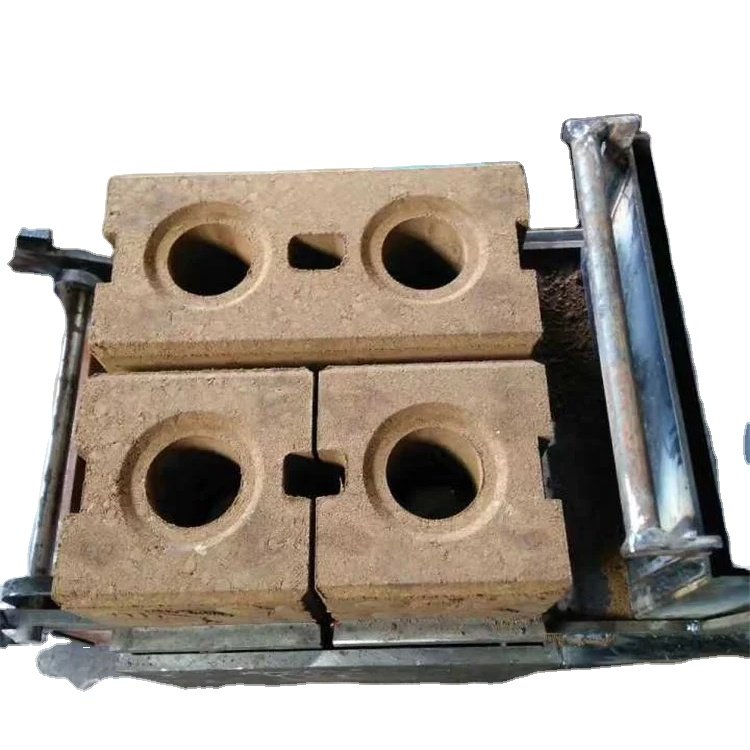 QMR2-40 small clay soil brick making machine manual interlock clay brick