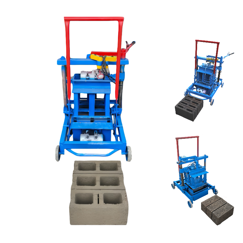Low Investment YW2-45 hand press brick making machine hollow block making machine