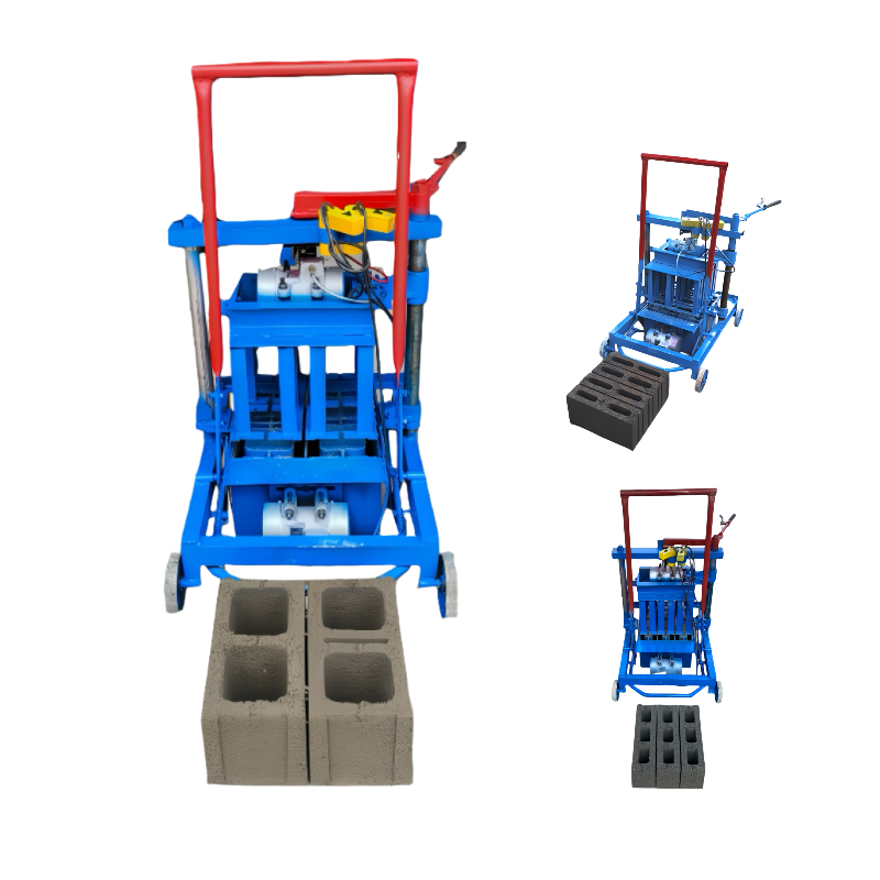 Low Investment YW2-45 hand press brick making machine hollow block making machine
