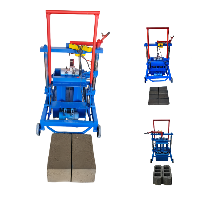 Low Investment YW2-45 hand press brick making machine hollow block making machine