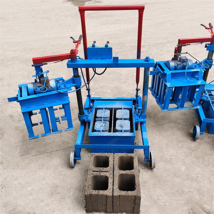Egg Laying 2-45 Small Manual Concrete Cement Block Brick Making Machine For Sale In Uganda
