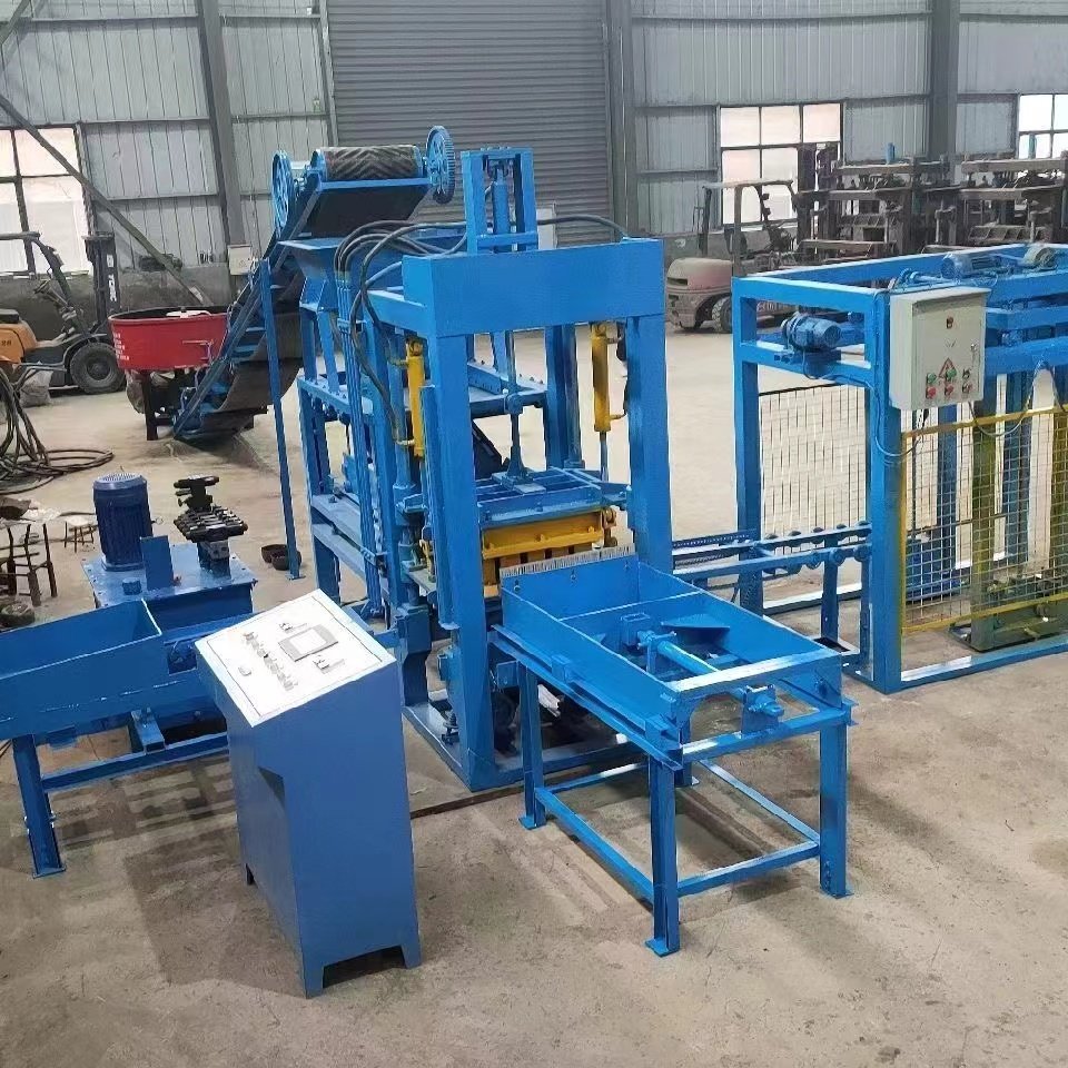 Best Price KX4-15 PLC Intelligent Control Full Automatic Concrete Block Brick Machine Complete Production Line Machinery