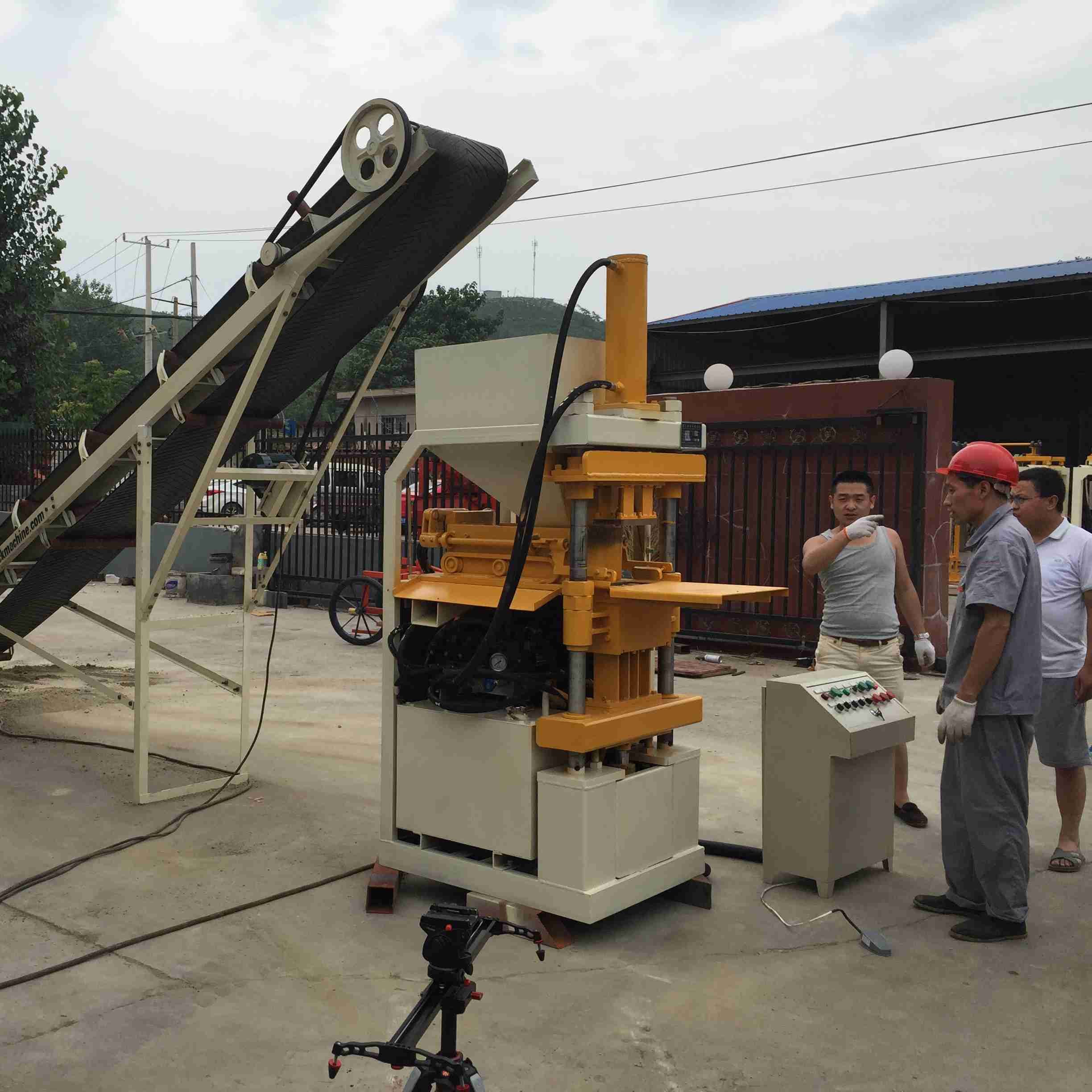Red Clay Brick Making Machine Fully Automatic Mud Earth Soil Dirt Bricks Machine Making