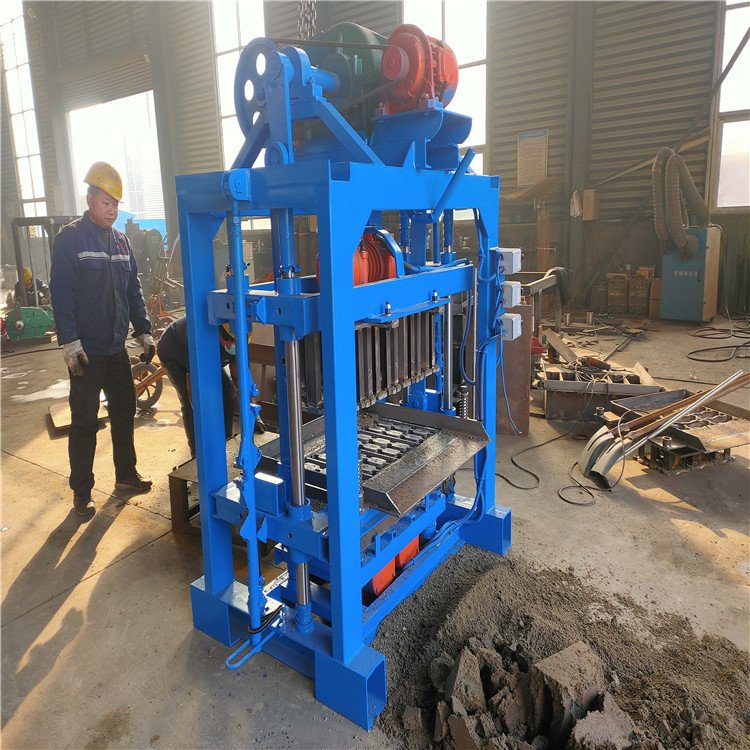 Full Automatic QTJ4-20 Brick Making Machine