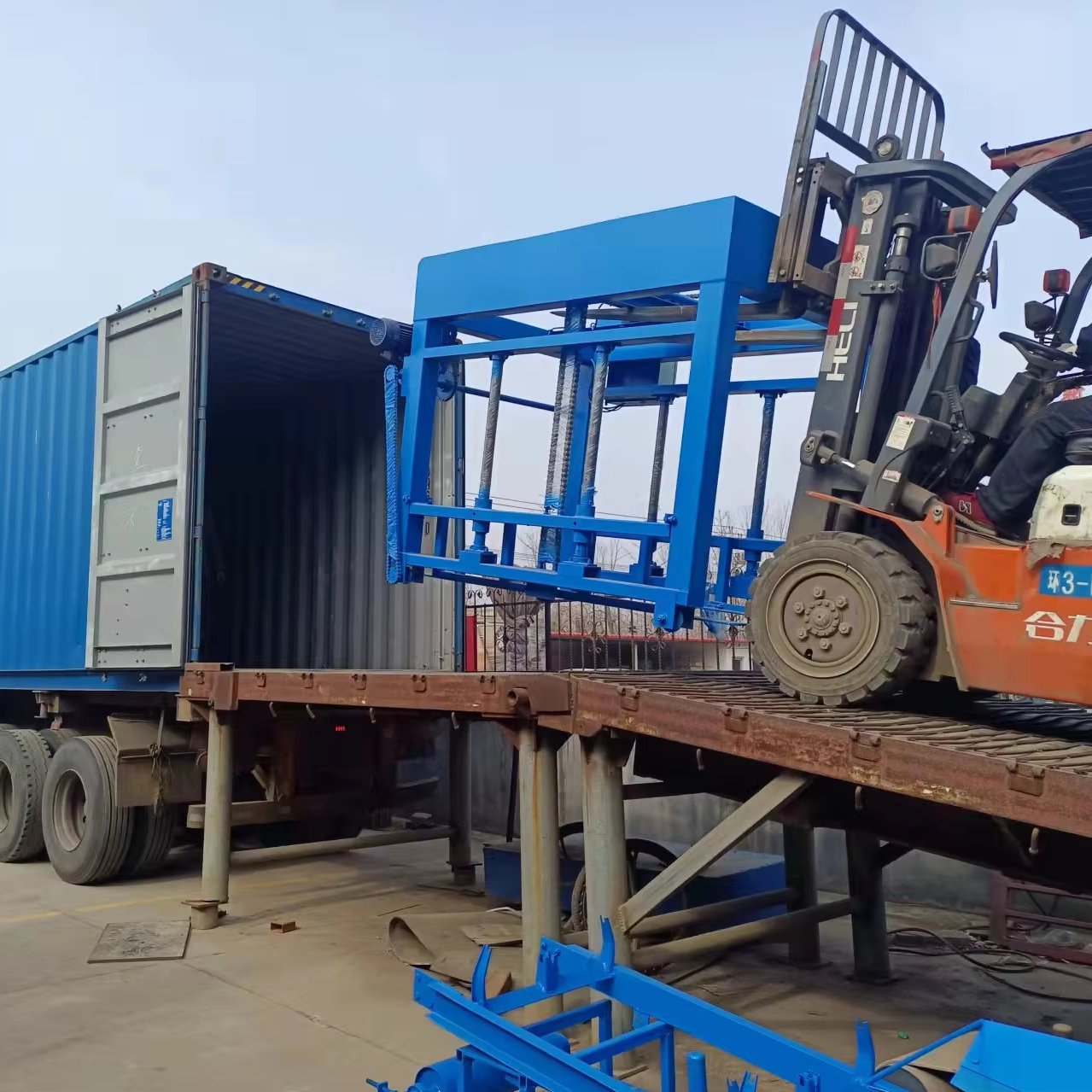 Full Automatic QTJ4-20 Brick Making Machine