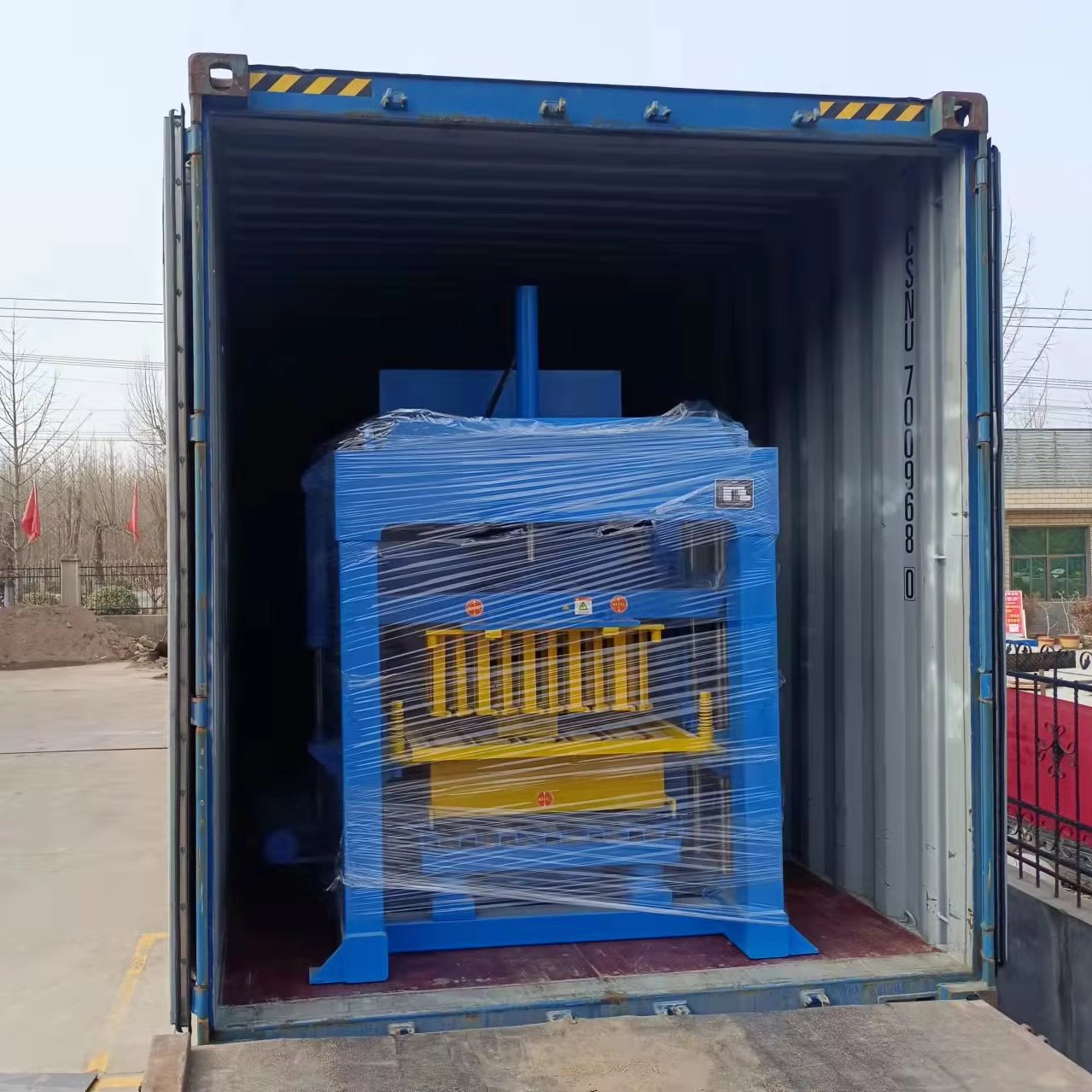 Full Automatic QTJ4-20 Brick Making Machine