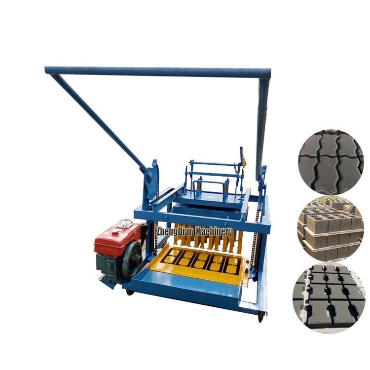 QMY4-45 Paver interlocking block brick making machine /Hollow block machine ethiopia /Brick machine spain