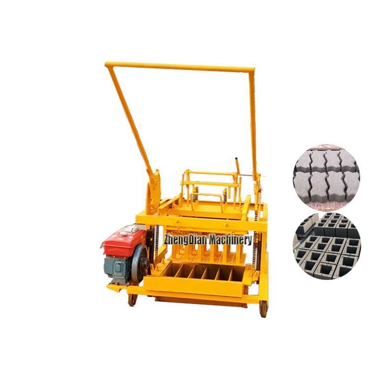 QMY4-45 Paver interlocking block brick making machine /Hollow block machine ethiopia /Brick machine spain