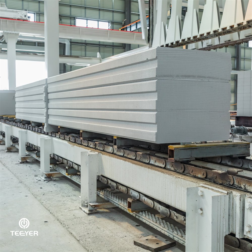AAC block plant concrete brick making machine from China