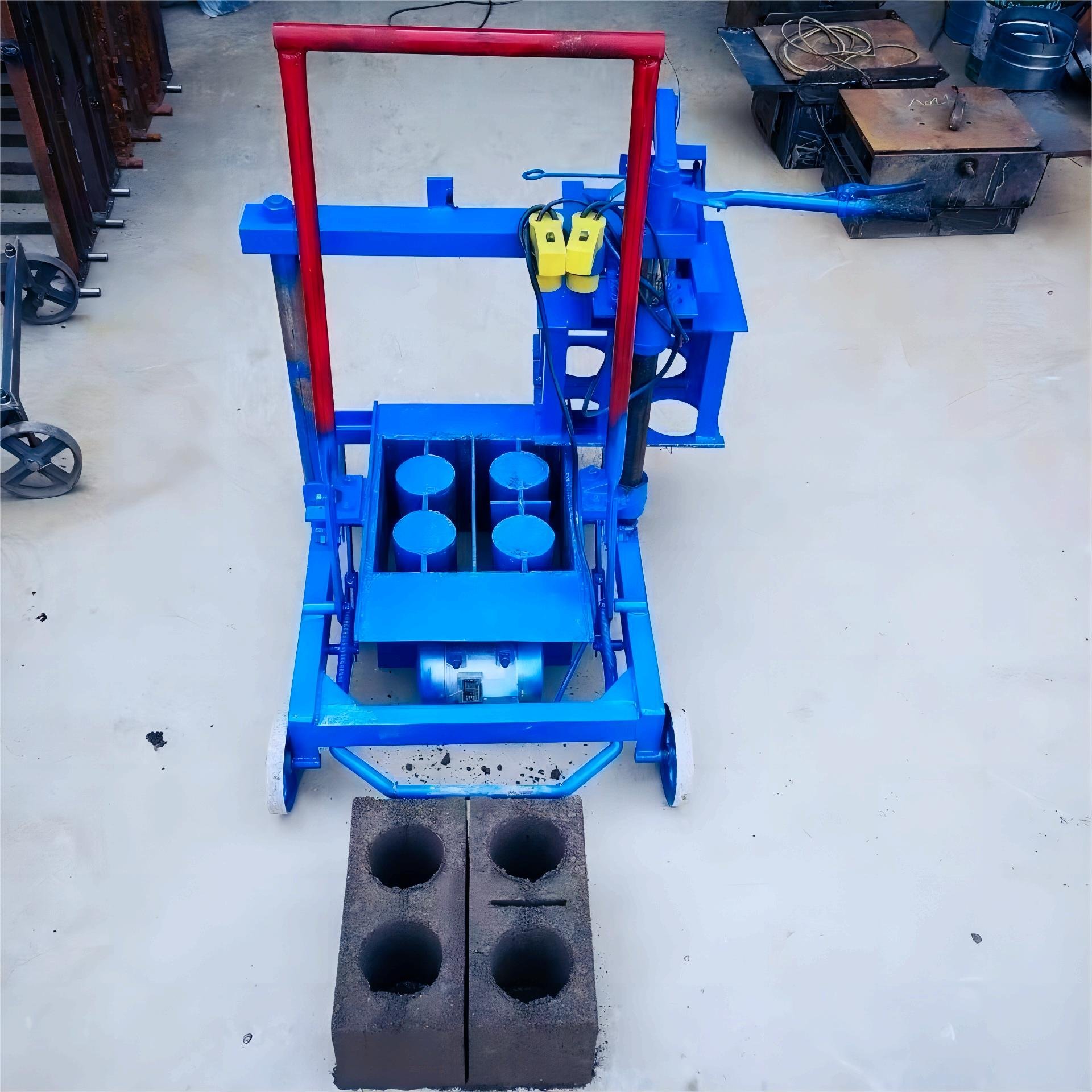 manual concrete cement block brick making machine price hollow concrete block brick maker machine for sale