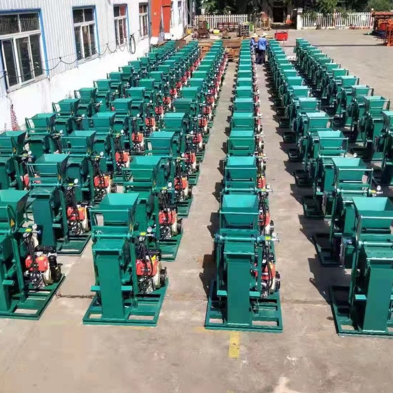 Africa hot hydraulic press brick making machine automatic clay concrete block making machine