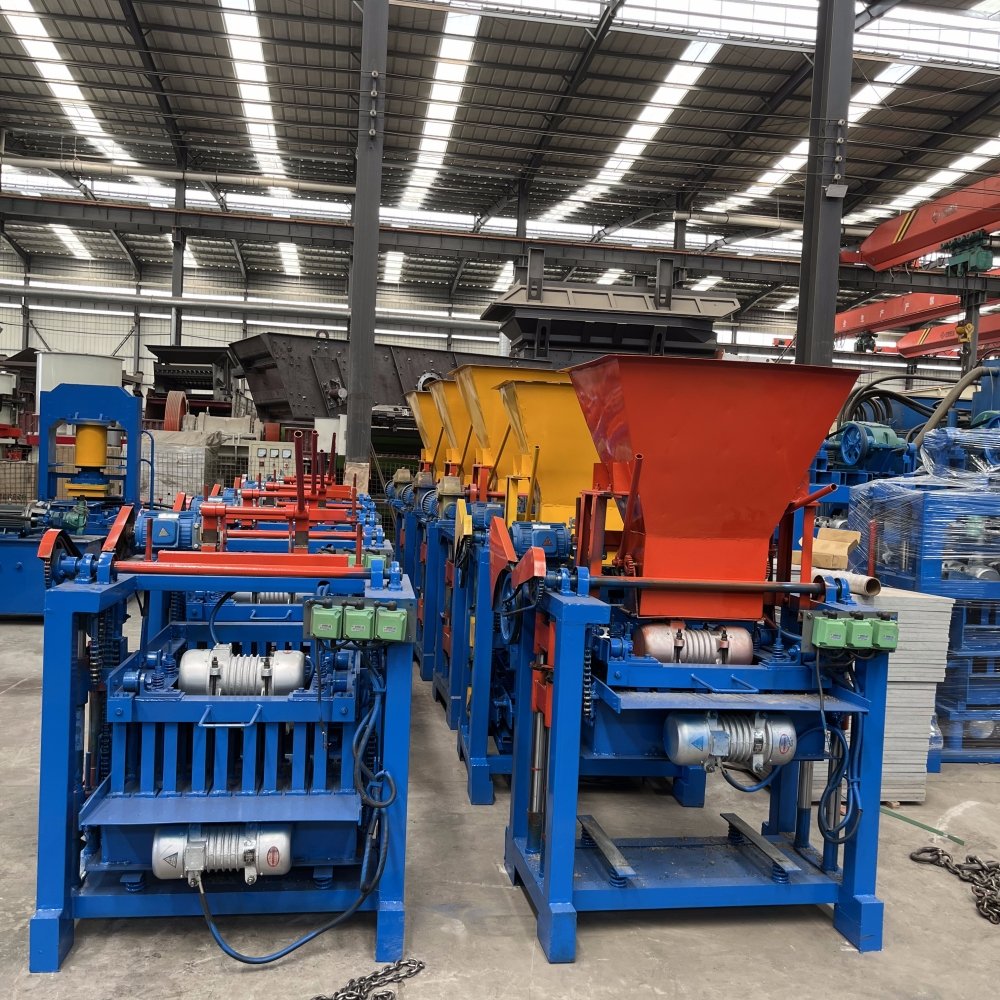 4-35B Brick Making Machine Semi-automatic Manual Cement Block Making Machine