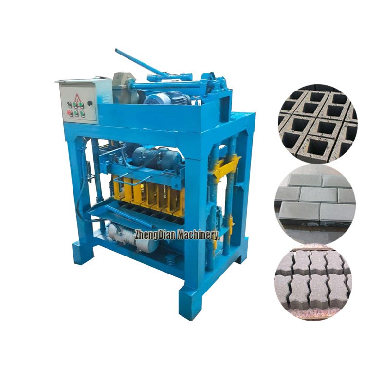 QT4-35A Zimbabwe brick making machine /Block making machine australia /Brick maker machines