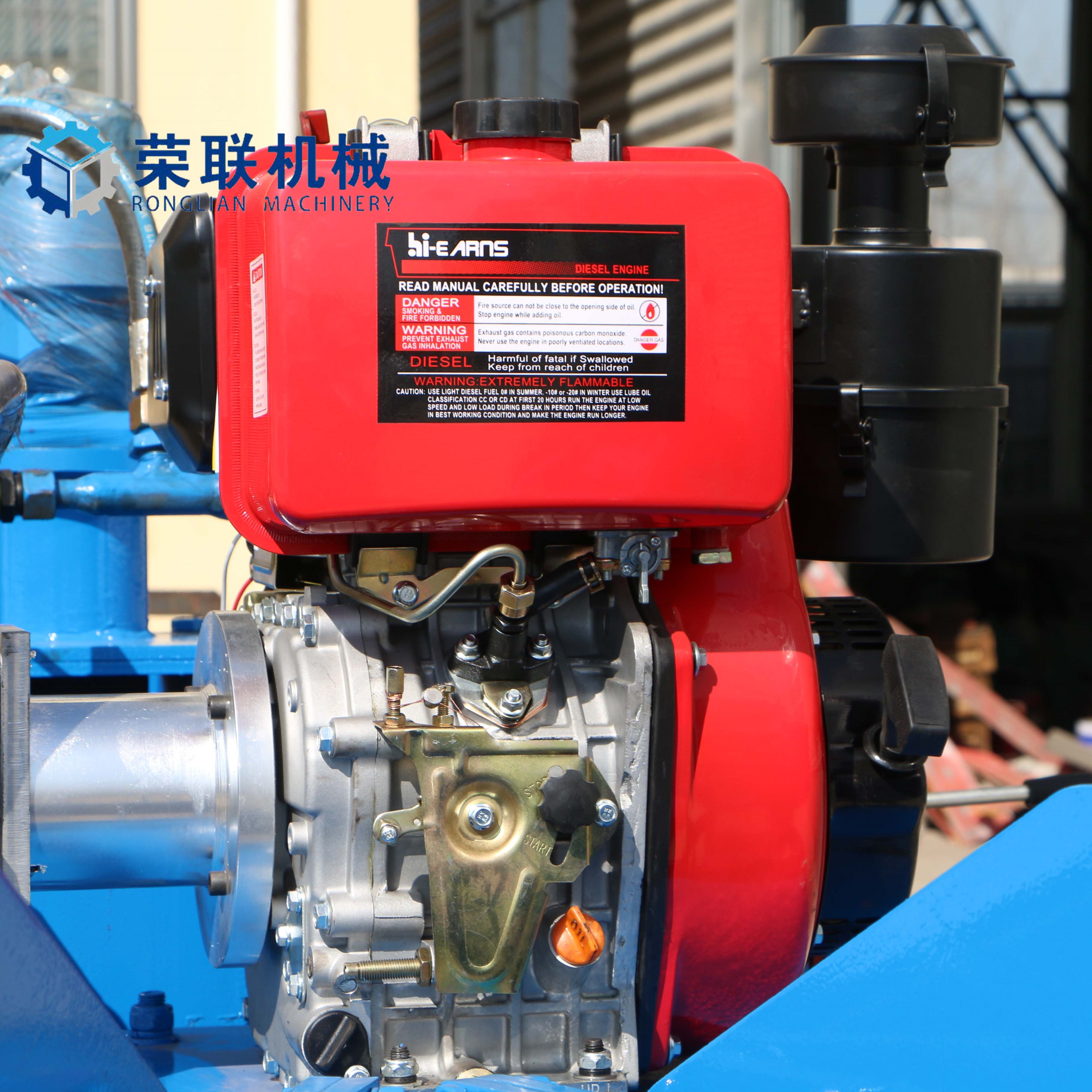 M7mi Twin with Mixer Diesel Engine Movable Clay Solid Brick Making Machine