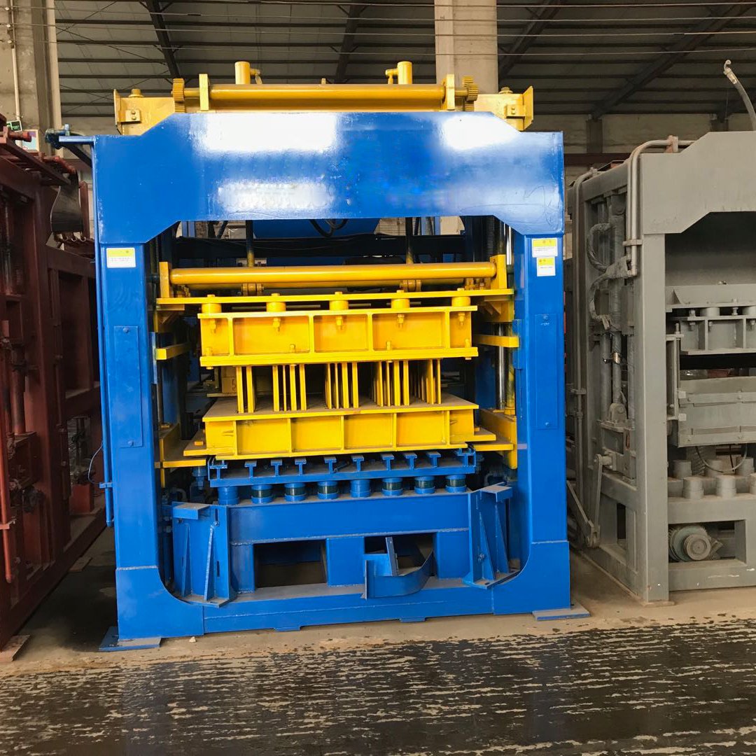 QT1215 Full Automatic Concrete Block Molding Machine Block Making Machine paver making machine
