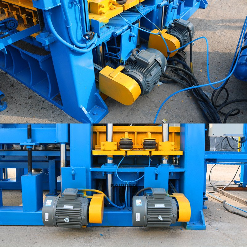 QT1215 Full Automatic Concrete Block Molding Machine Block Making Machine paver making machine