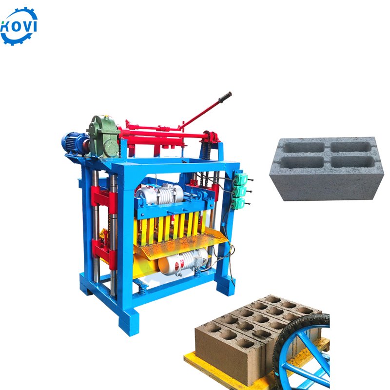 Factory price concrete brick making machine manual brick machine hollow block brick making machine