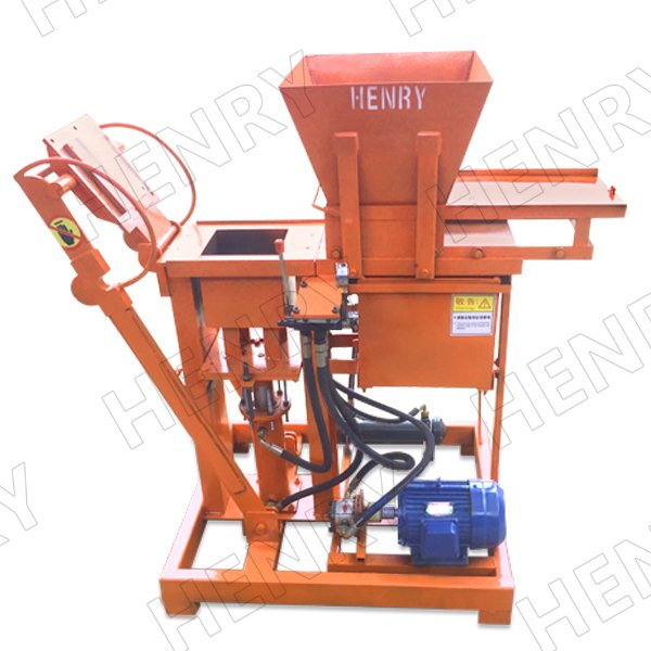 Hr2-25 Diesel Clay Interlocking Brick Machine And Mud Brick Making Machine soil interlocking brick block making machine