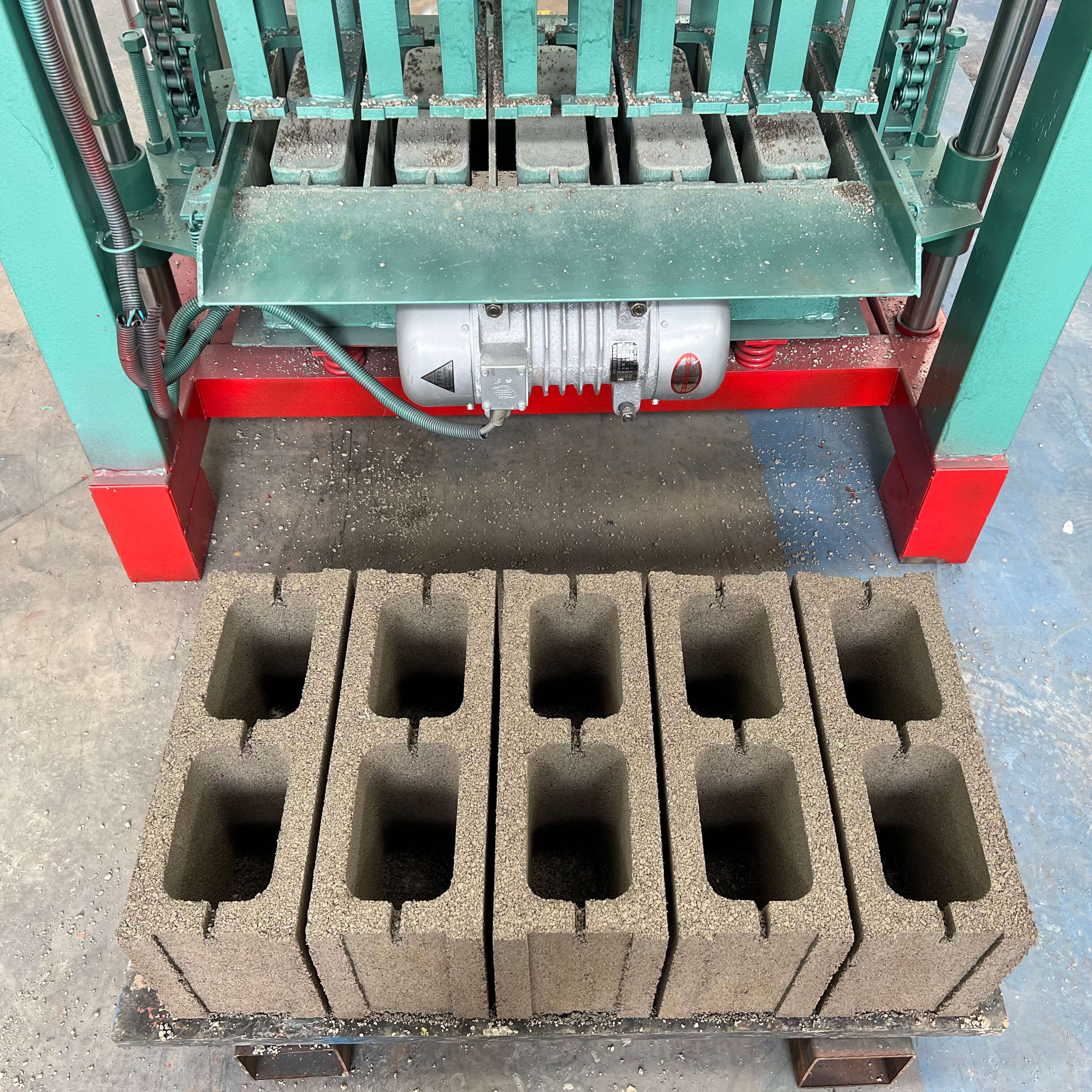 4-35B manual building brick making machinery concrete block machine