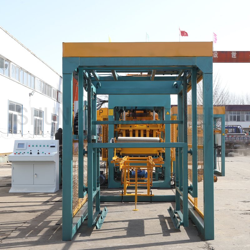 fly ash hollow full automatic brick making machine QT6-15 brick making machinery