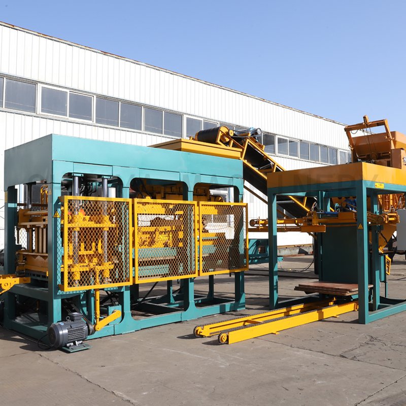 fly ash hollow full automatic brick making machine QT6-15 brick making machinery