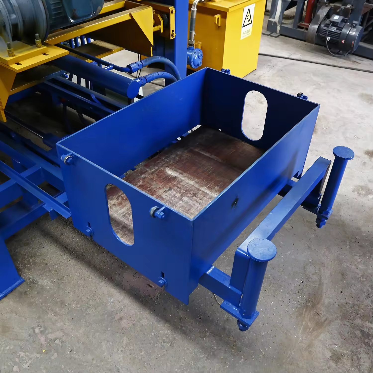 hongying machinery QT4-15 fully automatic cement block bricks making machine hollow block machine