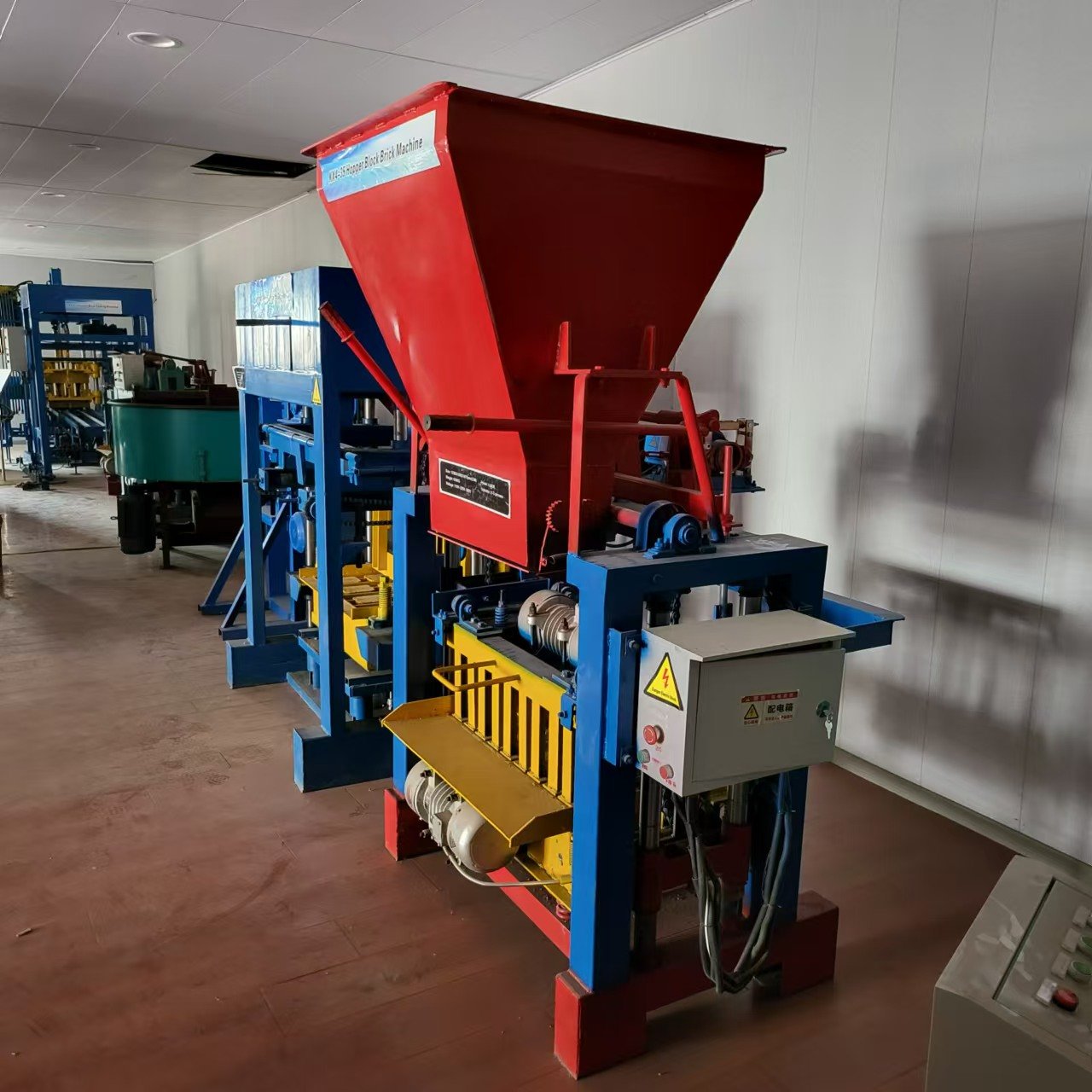 Automatic Building Material Machinery Concrete Block Brick Making Machine Brick Making Machinery Automatic