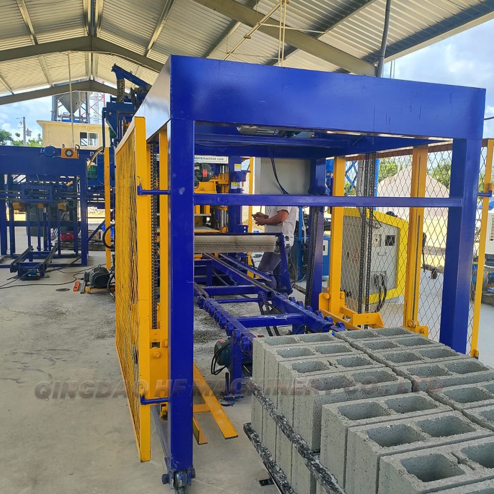 QT6-15 popular in africa block moulding machine Concrete Cement Brick Make Machinery brick machine making automatic