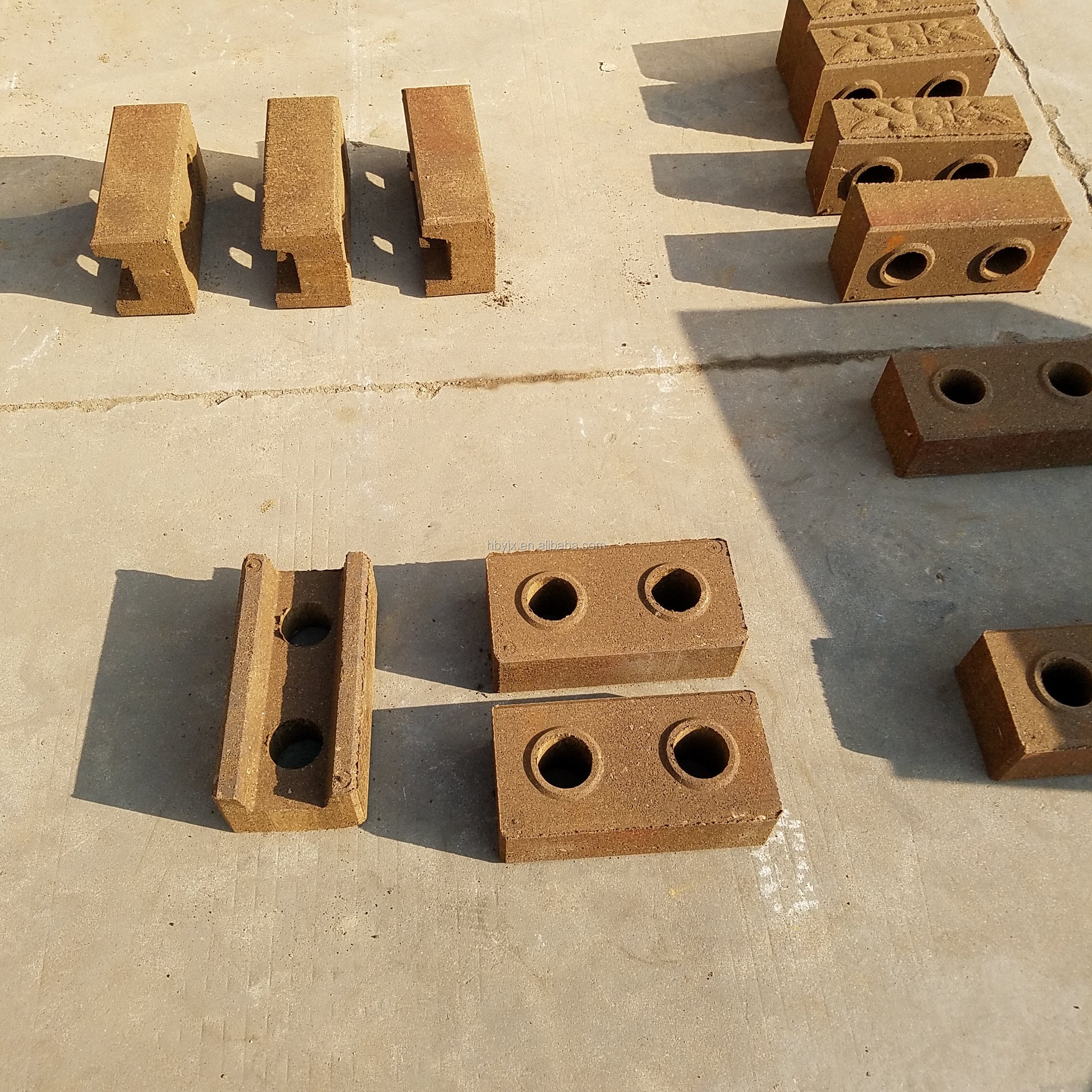 HBY2-15 ECO BRAVA interlocking hydraulic manual compressed earth block making machine price