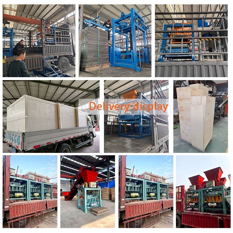 concrete Block Making Machine Concrete Hollow Block Forming Machine brick making machinery