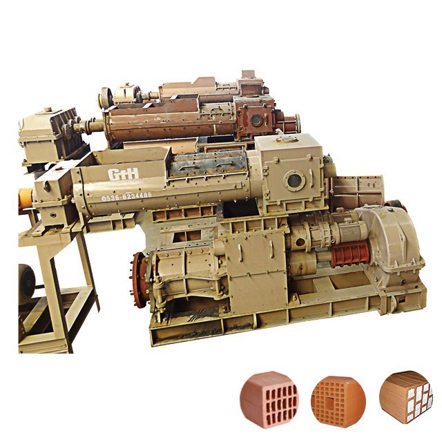 extruder clay small line for making ceramic tile hoffman kiln with dryer clay pot making machine brick making machine for sale
