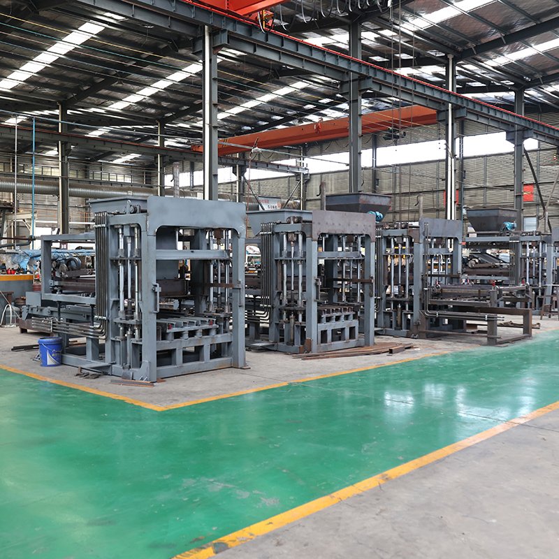brick machine Qtj4-18 Fully Automated Paver Block Brick Making Machinery